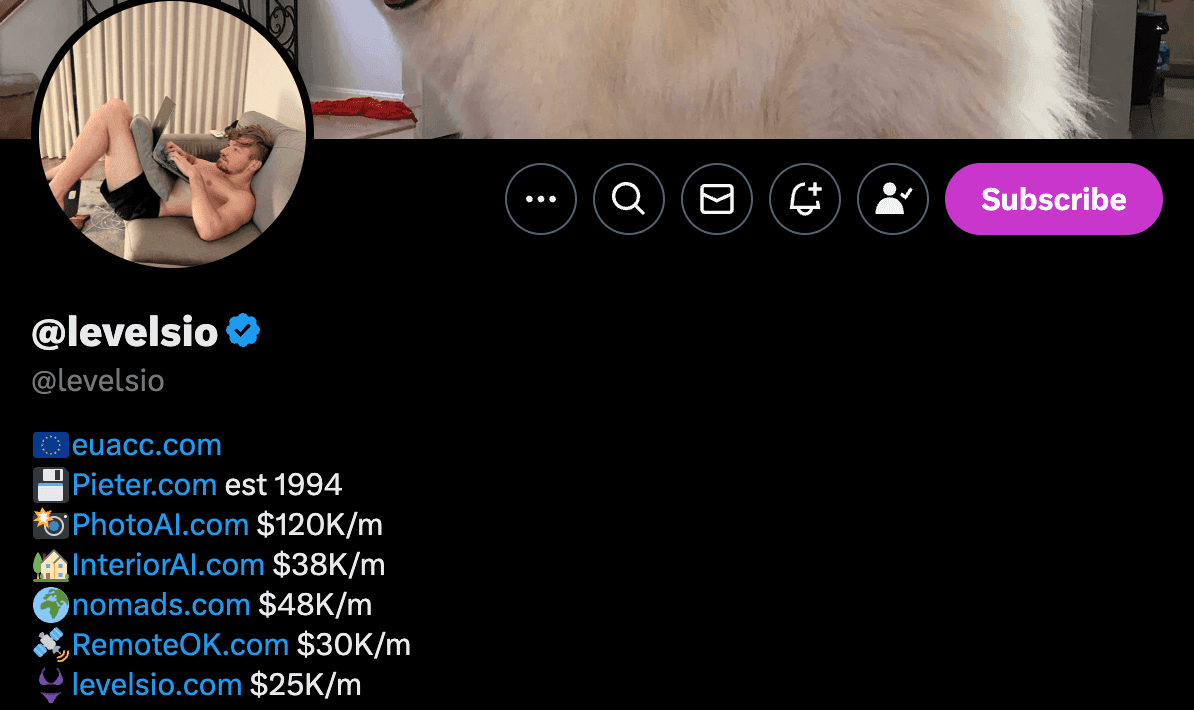 Pieter Levels: The Billion-Dollar Mindset in a One-Man Startup